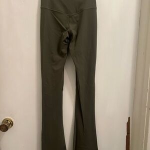 Lululemon align mini flare Olive Green High-Waisted Leggings